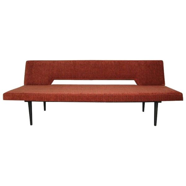 Mid century adjustable sofa-bench by Miroslav Navrátil, 1960´s, Czechoslovakia