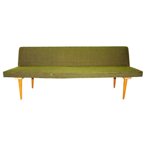Mid century adjustable sofa-bench by Miroslav Navrátil, 1960´s, Czechoslovakia