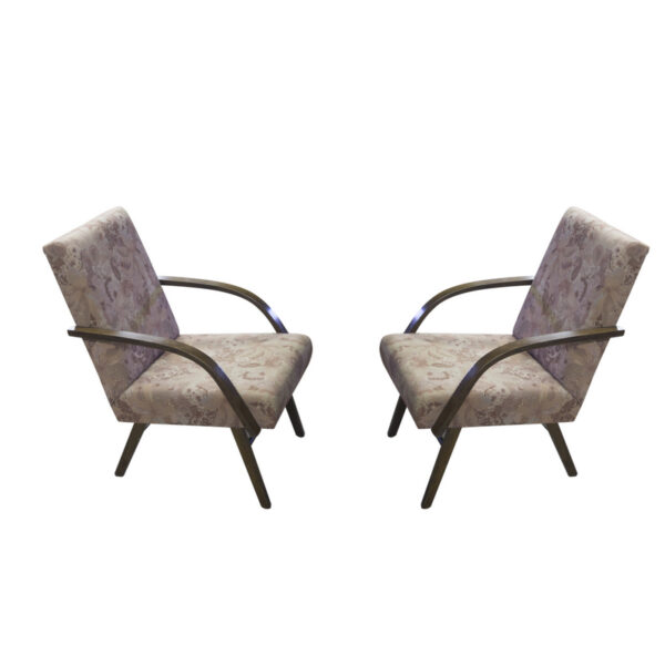 A Pair of very comfortable armchairs, 60s, Czechoslovakia
