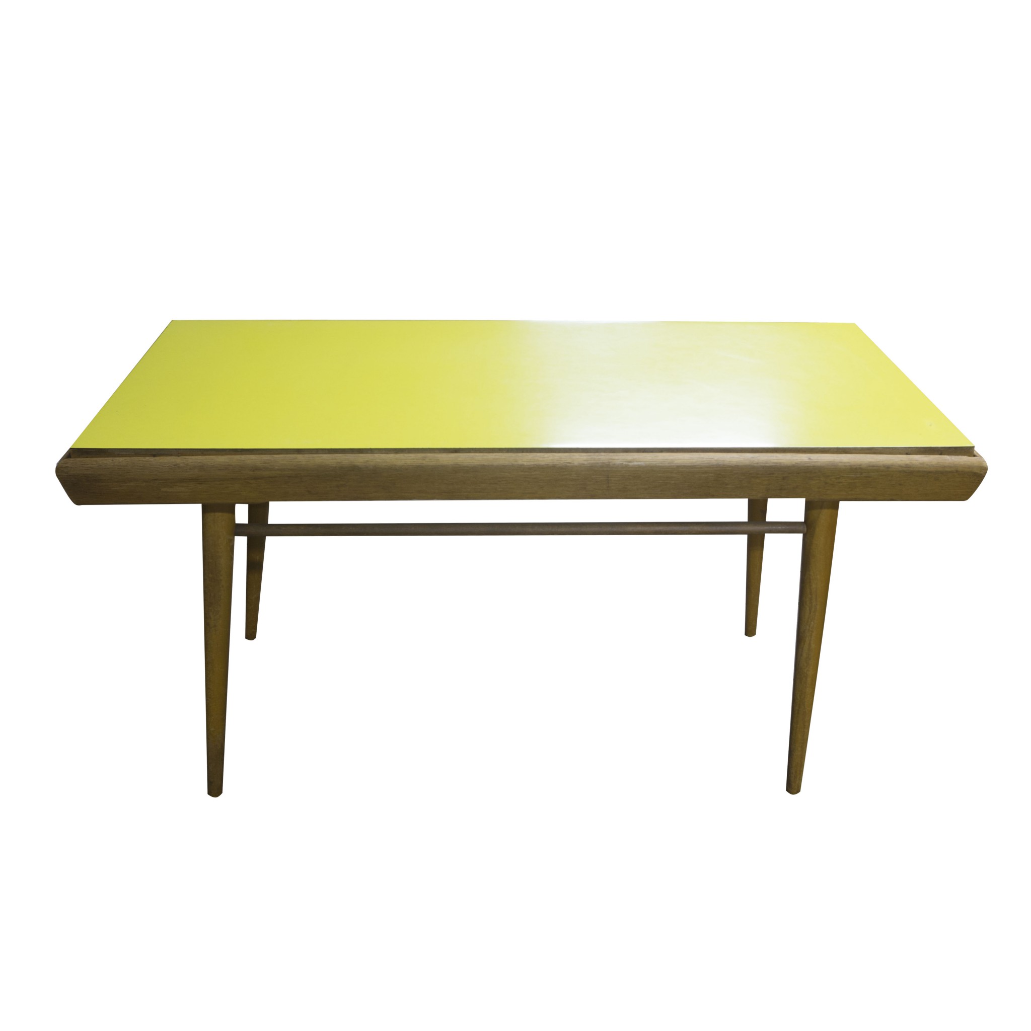 Mid century ocassional table with double plate, 1960´s, Czechoslovakia