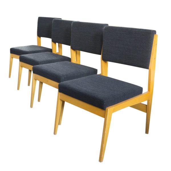 Mid century Swiss dining teak chairs, 1960´s