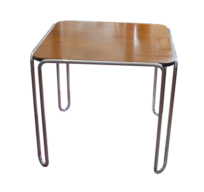 1930’s Marcel Breuer designed Bauhaus “Model B10” Table by Thonet