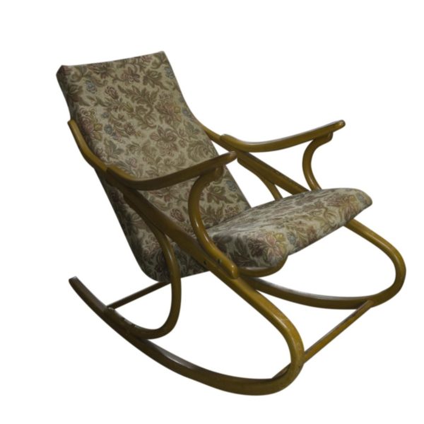 Mid Century Czech Bentwood rocking chair TON