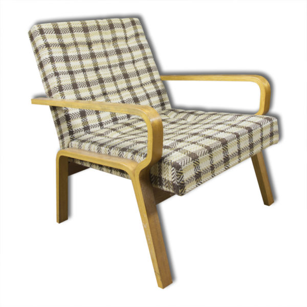 Mid century bentwood Czech armchair, 1960´s