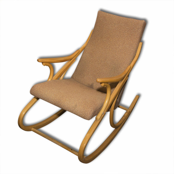Mid Century Bentwood rocking chair, Czechoslovakia, 1960´s