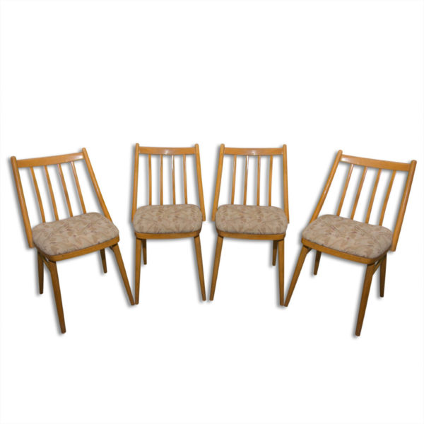 Mid century dining chairs by Antonín Šuman for MIER, 1960´s