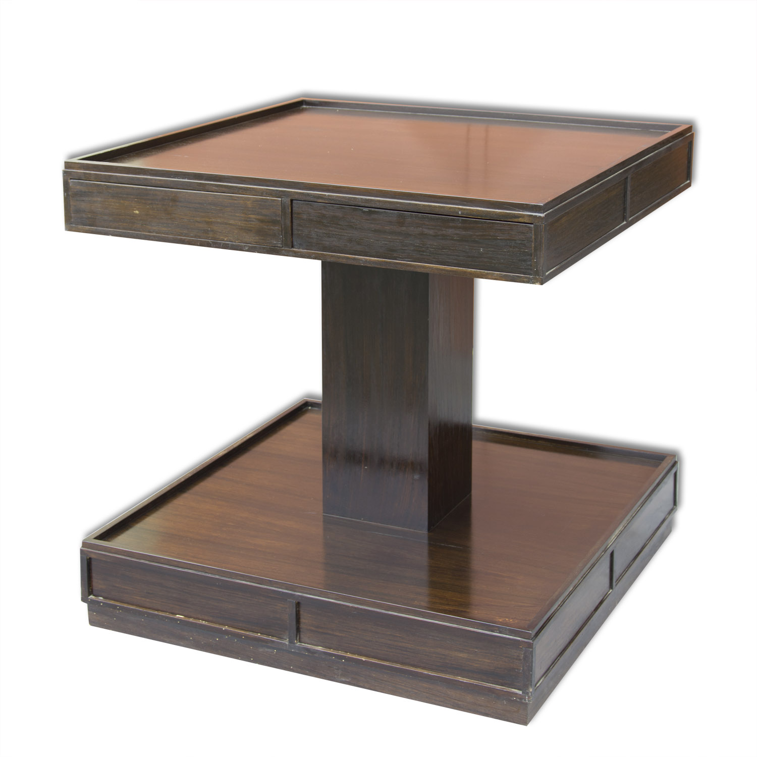 Mid century square rosewood table designed by Gianfranco Frattini, 1960´s, Italy.