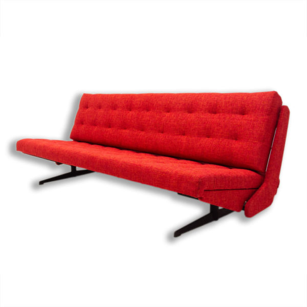 Mid century folding sofabed by Morávek and Munzar, 1970´s