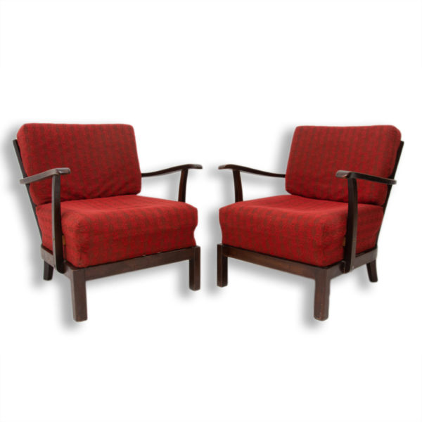 Pair of mid century armchairs Thonet, 1960´s, Czechoslovakia