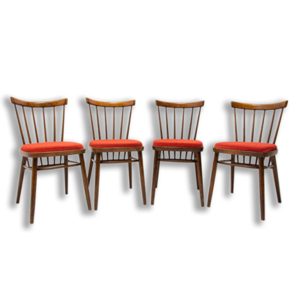 Mid century dining chairs designed by J.Kobylka, 1960´s, set of four
