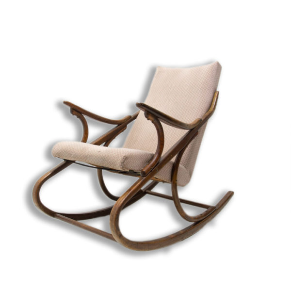 Mid Century Bentwood rocking chair by TON, Czechoslovakia, 1960´s