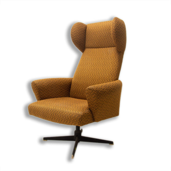 Mid century Czechoslovak swivel armchair, 1970´s