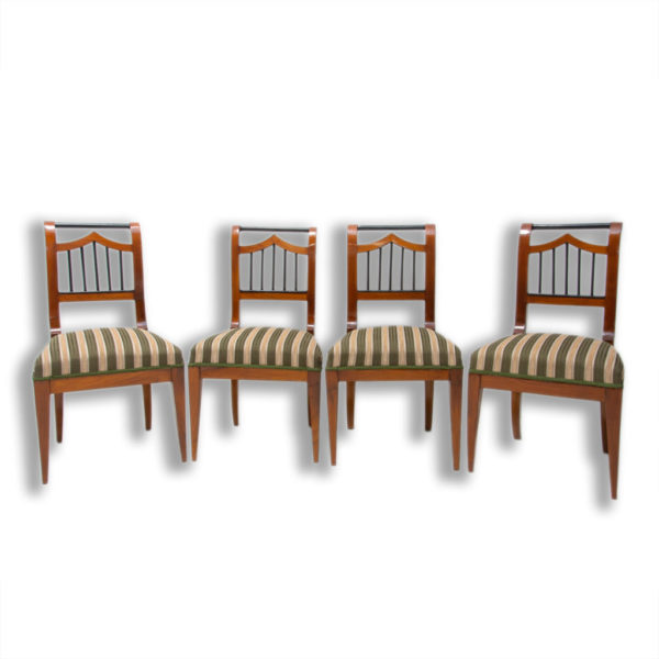 Fully restored Biedermeier dining chairs, Austria-Hungary, 1830´s, set of 4