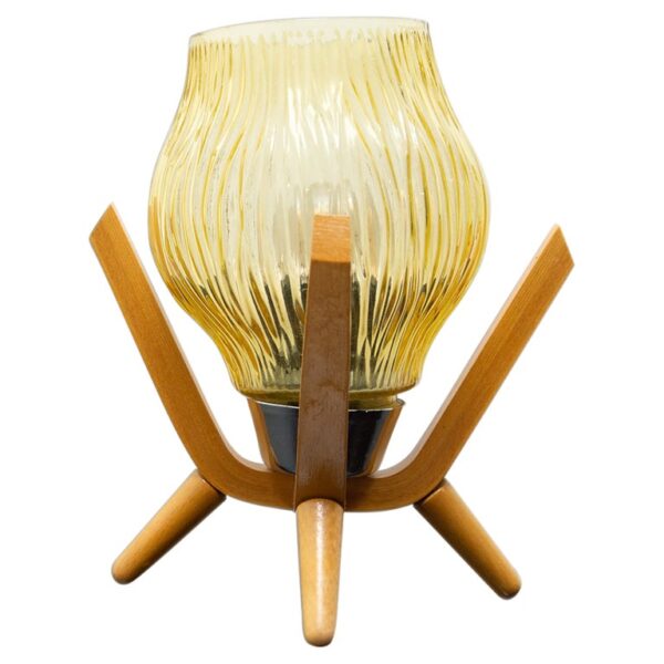 Mid century table lamp from Drevo Humpolec, Czechoslovakia, 1960´s