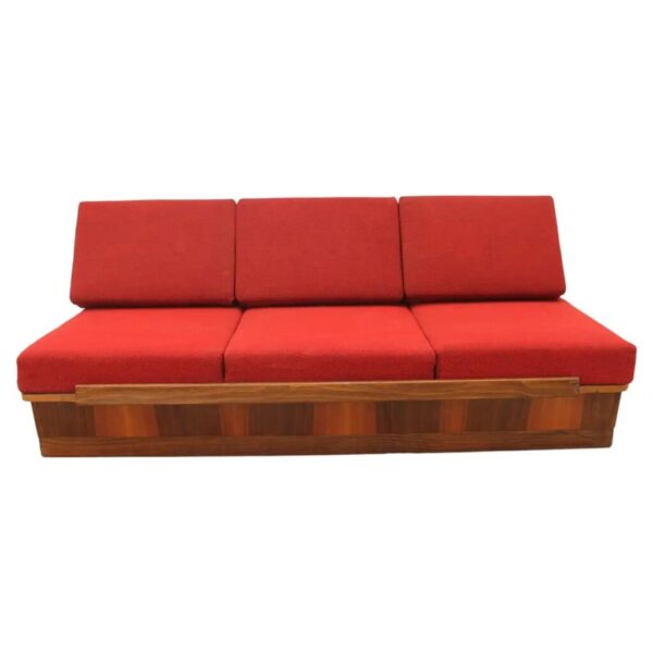Midcentury Folding Sofa by Mier, 1960s, Czechoslovakia
