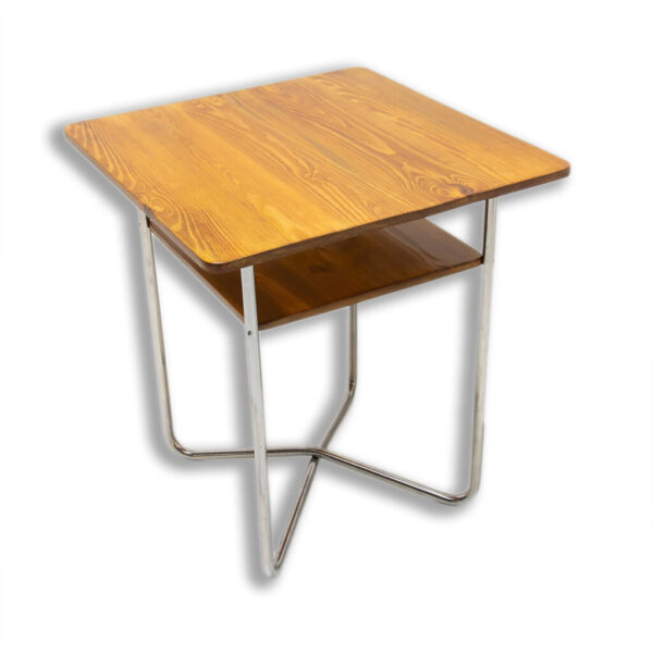 Midcentury Bauhaus coffee table, Czechoslovakia, 1930´s