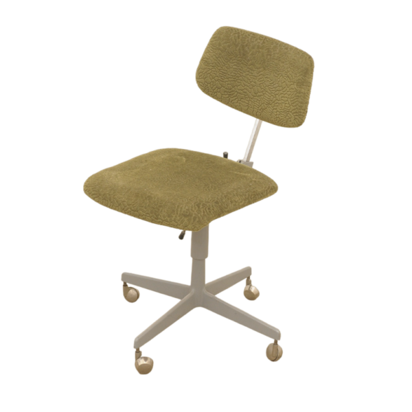 Midcentury Industrial swivel work desk chair by Kovona, 1950´s