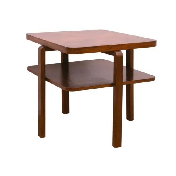 ART DECO walnut coffee table, Bohemia, 1930´s