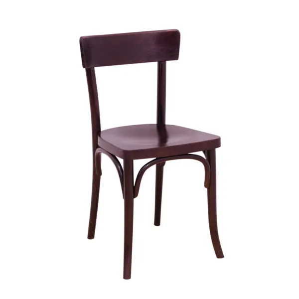 Walnut bistro chair THONET, Czechoslovakia, 1920´s